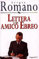 Copertina  LETTERA A UN AMICO EBREO