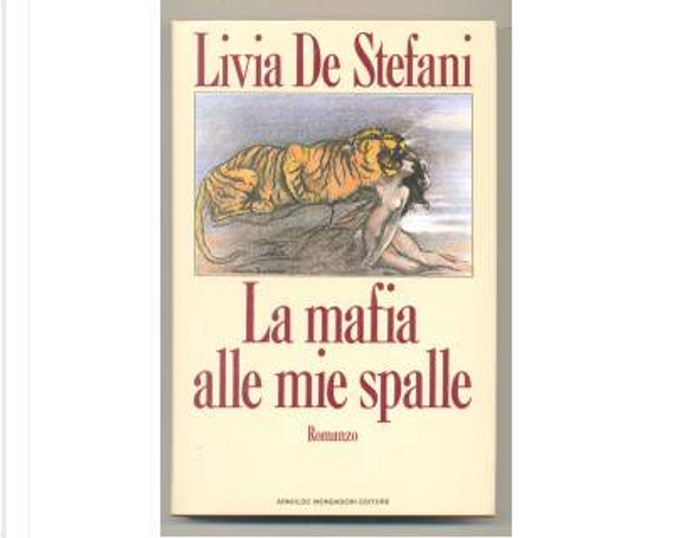 Copertina  LA MAFIA ALLE MIE SPALLE