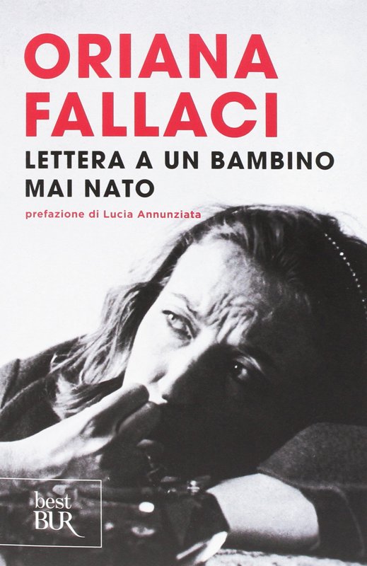Copertina  LETTERA A UN BAMBINO MAI NATO