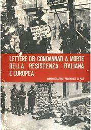 Copertina  LETTERE DI CONDANNATI A MORTE DELLA RESISTENZA